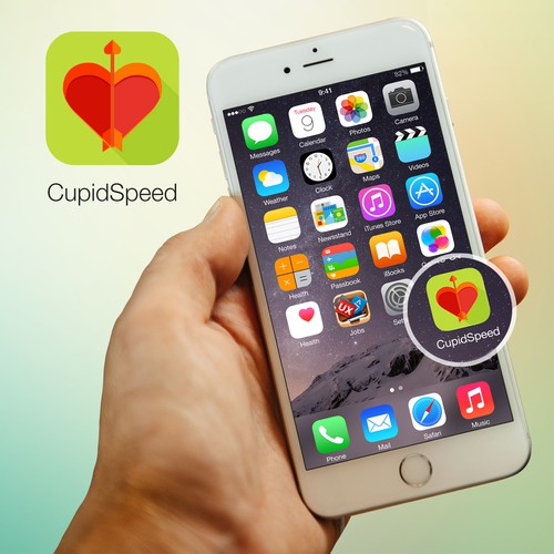 Icon design proposal for Cupid Speed app