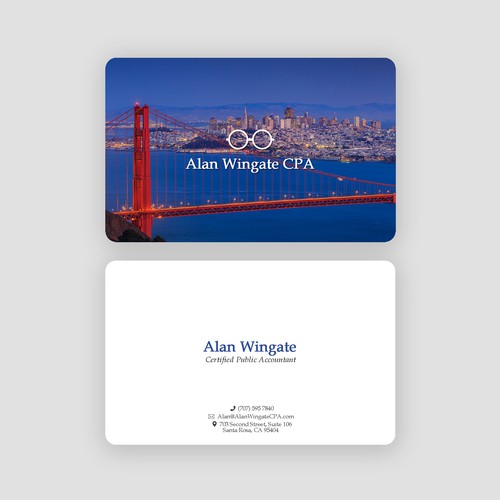 Business Card for Alan Wingate