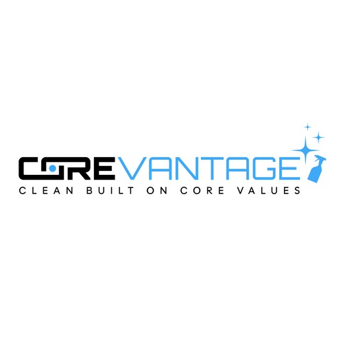 Logo design for a cleaning service