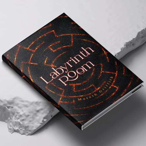 Labyrinth Room Book Cover design