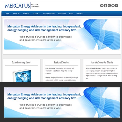 banner ad for Mercatus Energy Advisors 