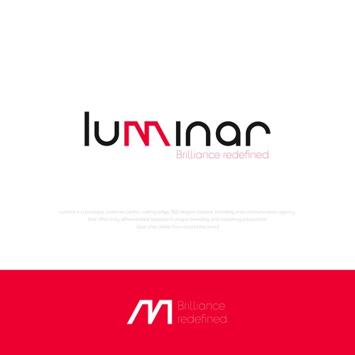 Luminar Logo Design