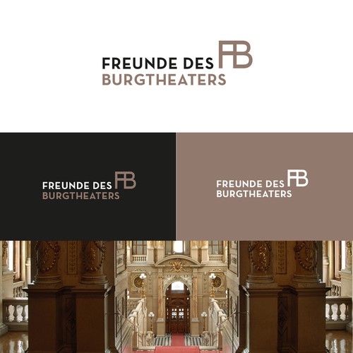 Logo proposal for the association of friends of the Burgtheater in Vienna