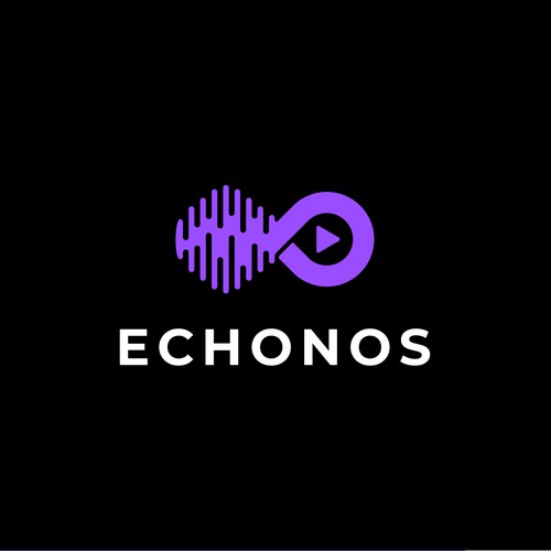 bold logo for generative AI platform that transforms music into stunning, visually rich music videos