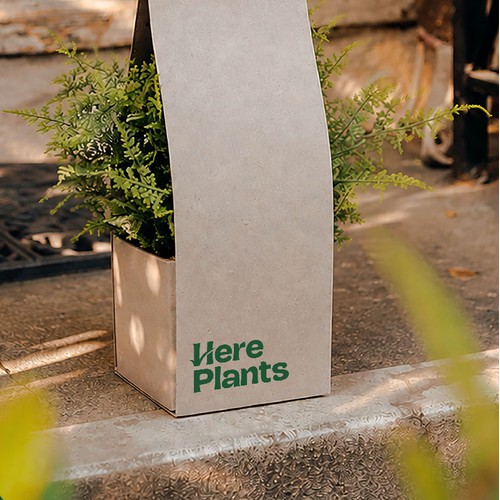 Wordmark logo for Plants Application