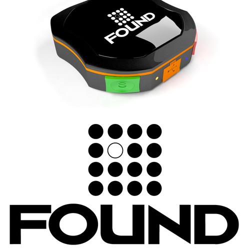 Create simple modern logo for personal GPS tracking device