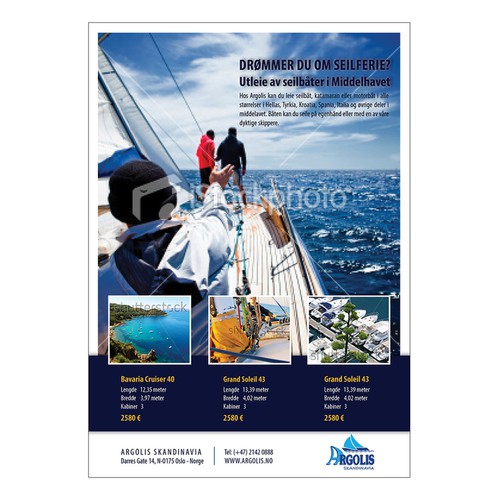 Argolis needs a new Yacht Charter fullpage add