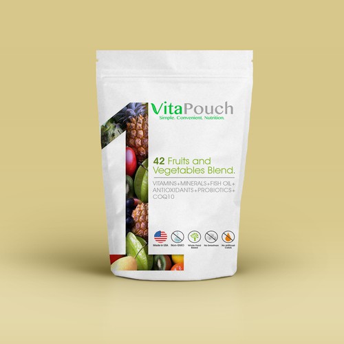Revolutionary Vitamin/Supplement company needs clean modern look