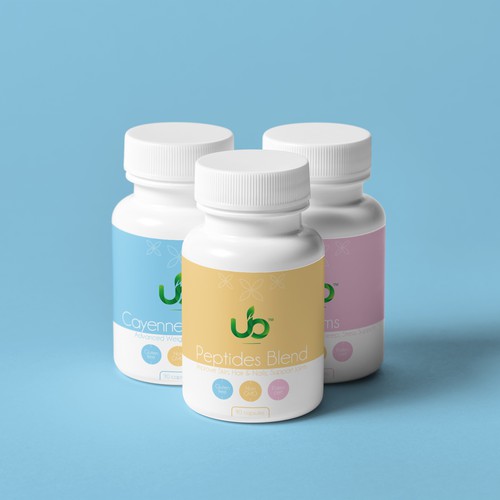 Supplement label design