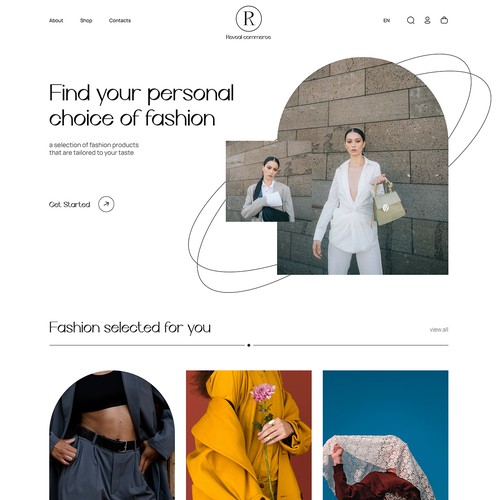 Fashion Store Web Design