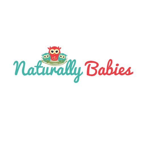 Create a brand new logo for new business "Naturally Babies"