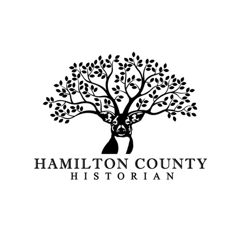 Bold logo for Hamilton County Historian