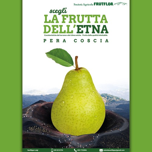 La frutta dell'Etna