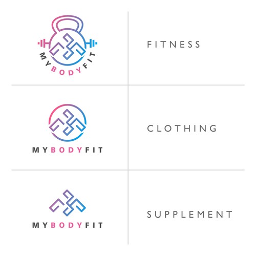 Logo design for MY BODY FIT