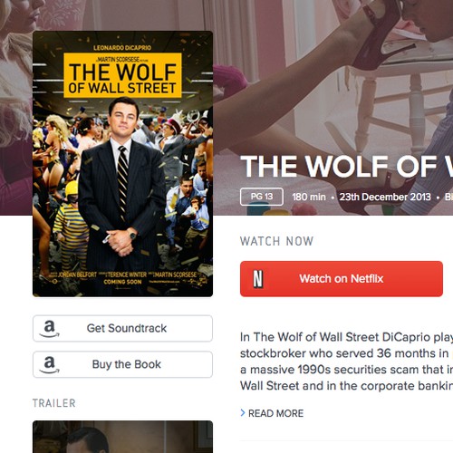 Creating a website to showcase Netflix Movies