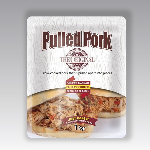 PACKAGING - PLASTIC BAG for PULLED PORK-