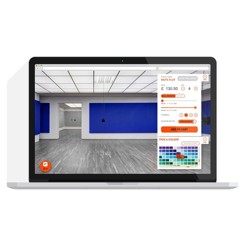 E-commerce Website for Interior Acoustic Panel