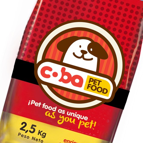 Create super petfood brand identity