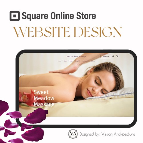 SQUARE ONLINE STORE | Design for Sweet Meadow Massage