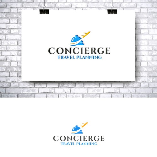 Classy logo concept for a travel agency