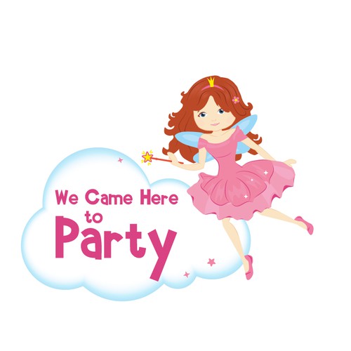 We Came Here to Party need a fun and revamped logo