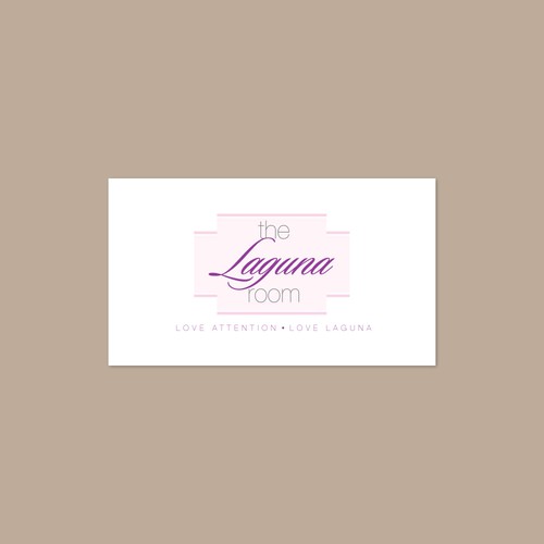 Logo concept #2 for LAGUNA ROOM