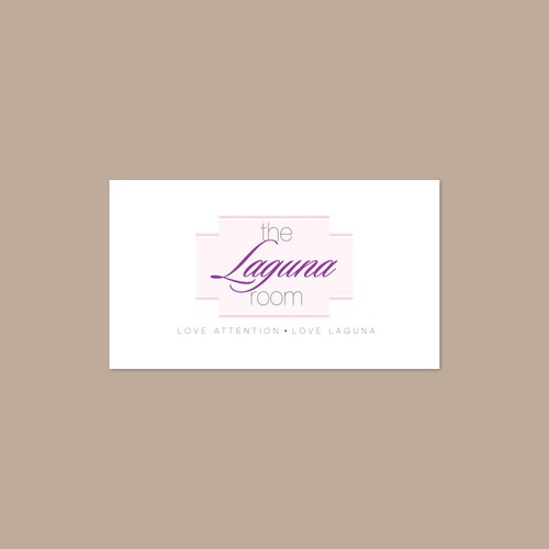 Logo concept #2 for LAGUNA ROOM