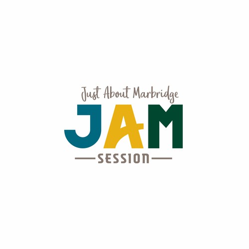 Bold and Fun Logo for JAM (Just About Marbridge) Session