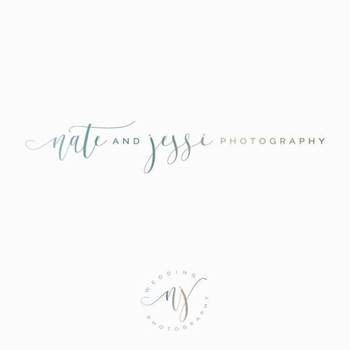 Elegant photography logo