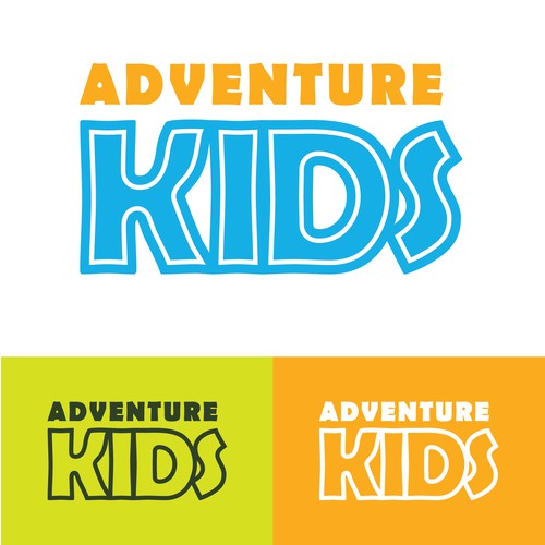 Bright Colors for a Fun Kids Logo