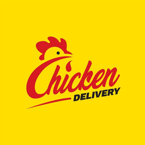 Chicken Delivery Logo Design