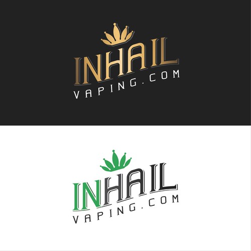 Royal logo design for vape brand