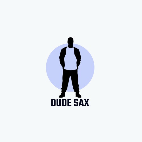Dude Sax - Manly Man Mascott