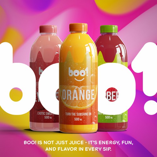 BOO! - Branding & Packaging Design for Fruit Juices