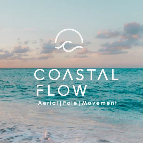 Logo Concept Description – Coastal Flow