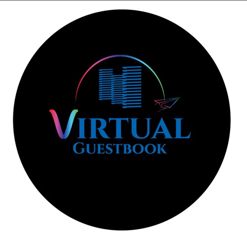 Modern Logo for Virtual Guestbook