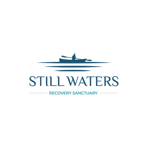Still water logo available for customisation and sale
