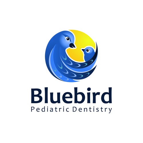 Playful and fun logo for a pediatric dentistry