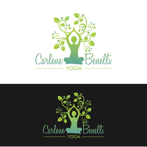 Carlene Benelli Yoga logo design