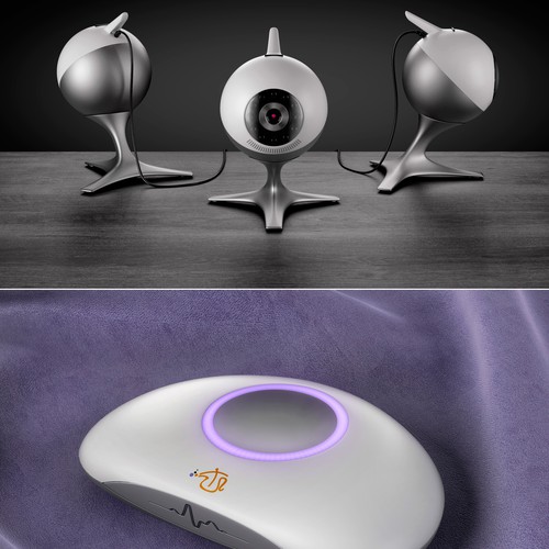 Childcare product design concept 3D realistic rendering