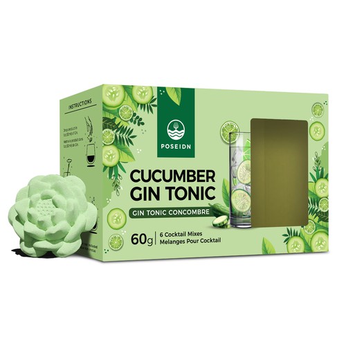 Packaging for Amazing Cocktail Bombs