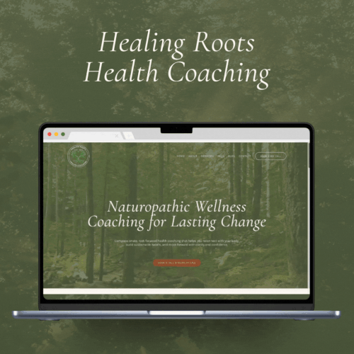 Healing Roots Health Coaching Website