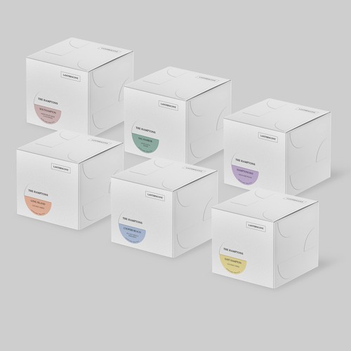 Family Packaging Design for Candles