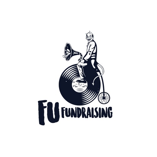 Stand out logo design for Fu Fundraising