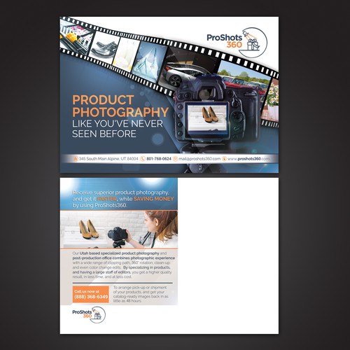 ProShots360 Postcard Design