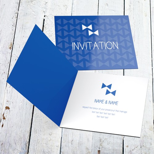 Same-sex wedding invitation