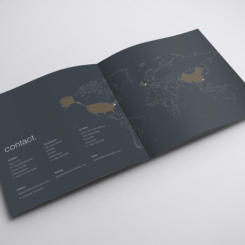 Brochure Design for a Tech Brand