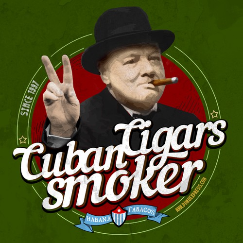 Cuban Cigars T-Shirt design 2