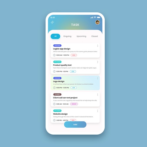 Logbie Task Manager - Manages daily tasks for a team or individual