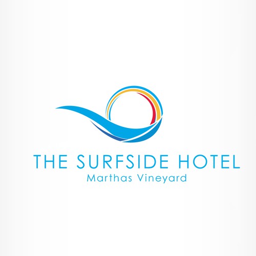 simple design logo for a hotel